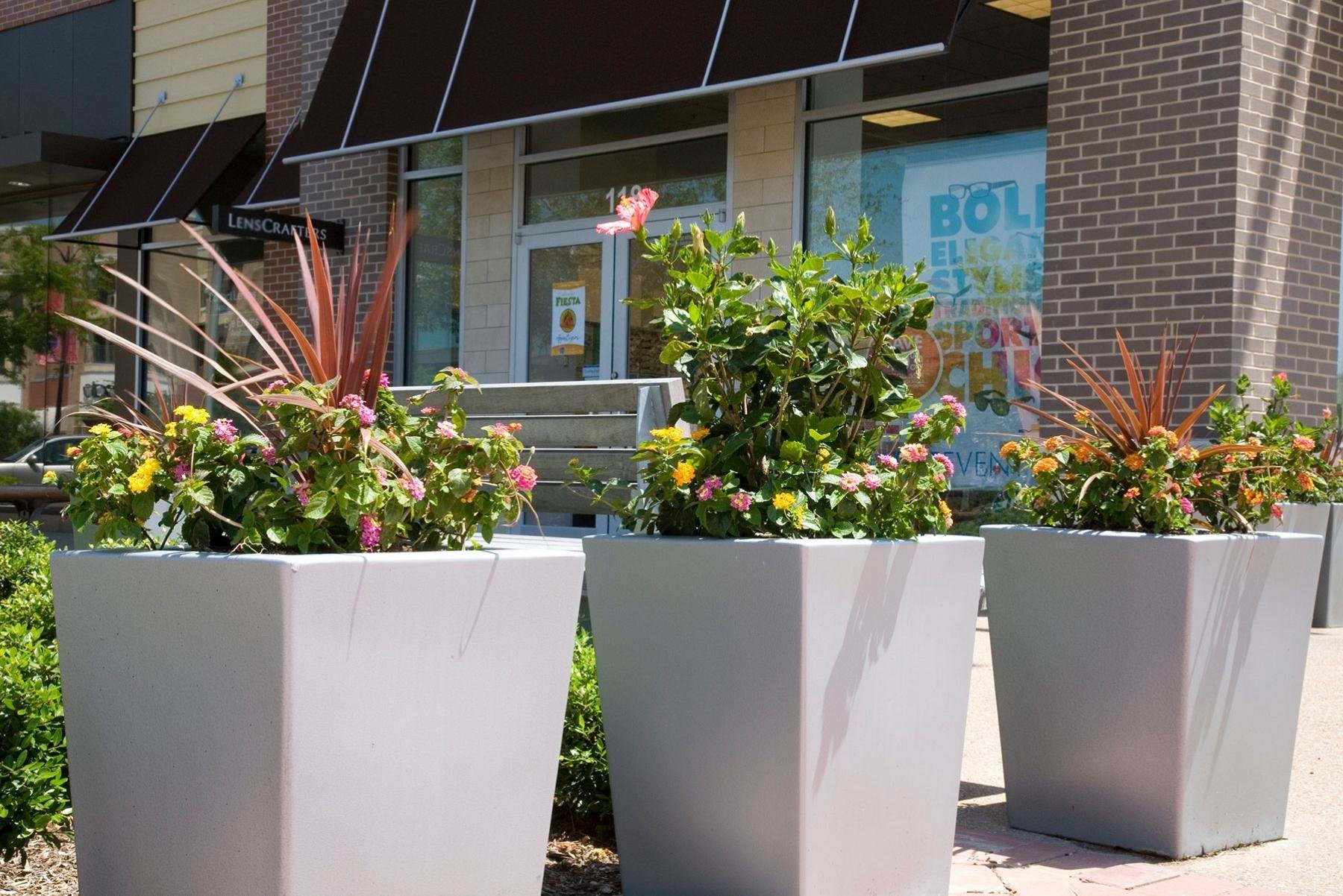Retail Storefront Planters, Plano, TX
