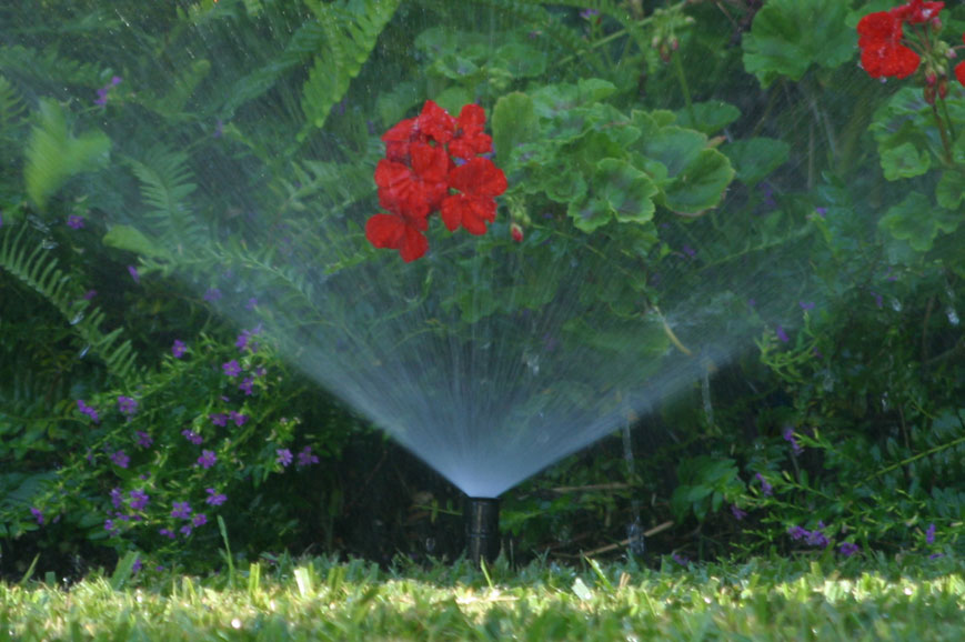 Commercial irrigation services