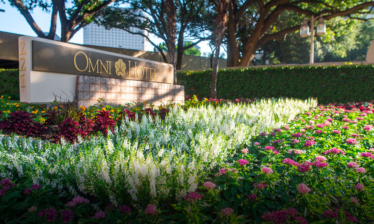 Omni Hotels hospitality landscape maintenance